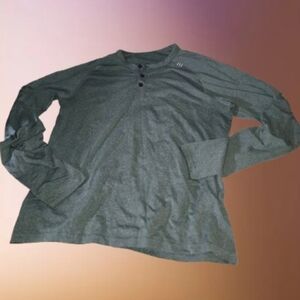 lululemon athletica Men's Long Sleeve Shirt in Gray
